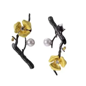 Plum Blossom Earrings