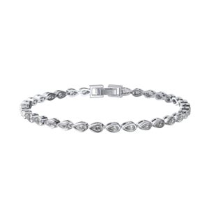 Pear Tennis Bracelet 2