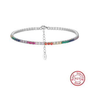 Rainbow Tennis bracelet 2