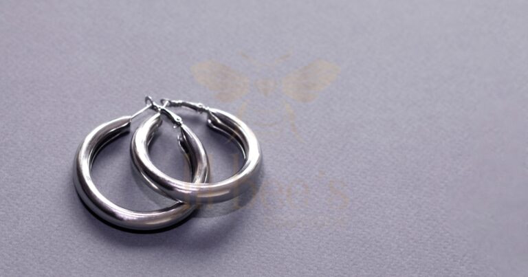 Sterling Silver Hoops Dubai