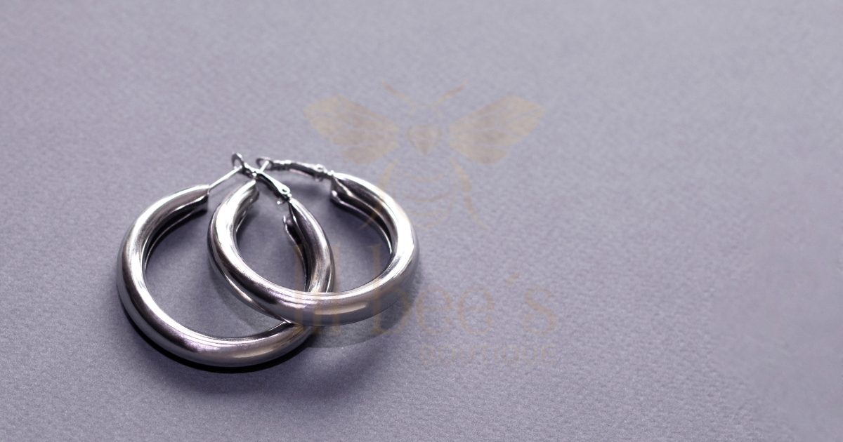 Sterling Silver Hoops Dubai