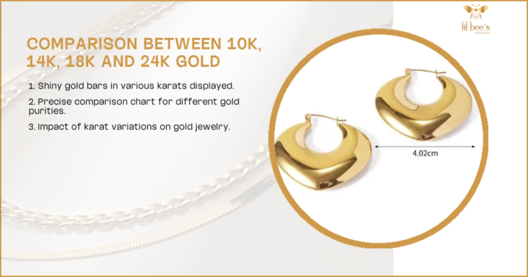 Comparison Between  10K, 14K, 18K And 24K Gold