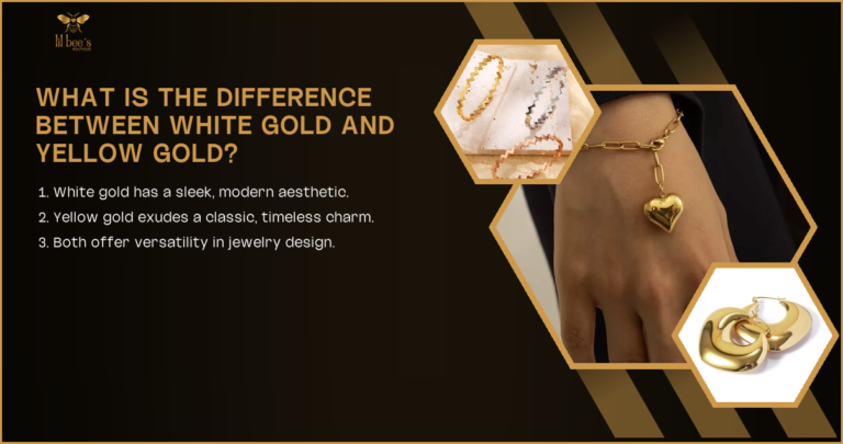 What Is The Difference Between White Gold And Yellow Gold?